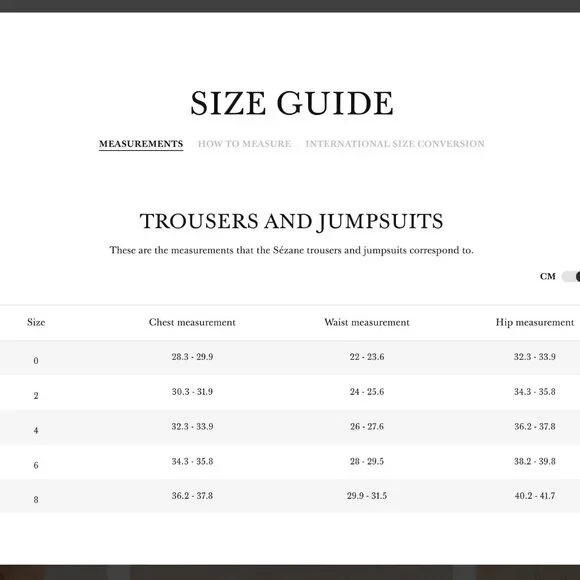 Sezanne Le Crop, Denim Blue, 0, BRAND NEW - Picture 8 of 8